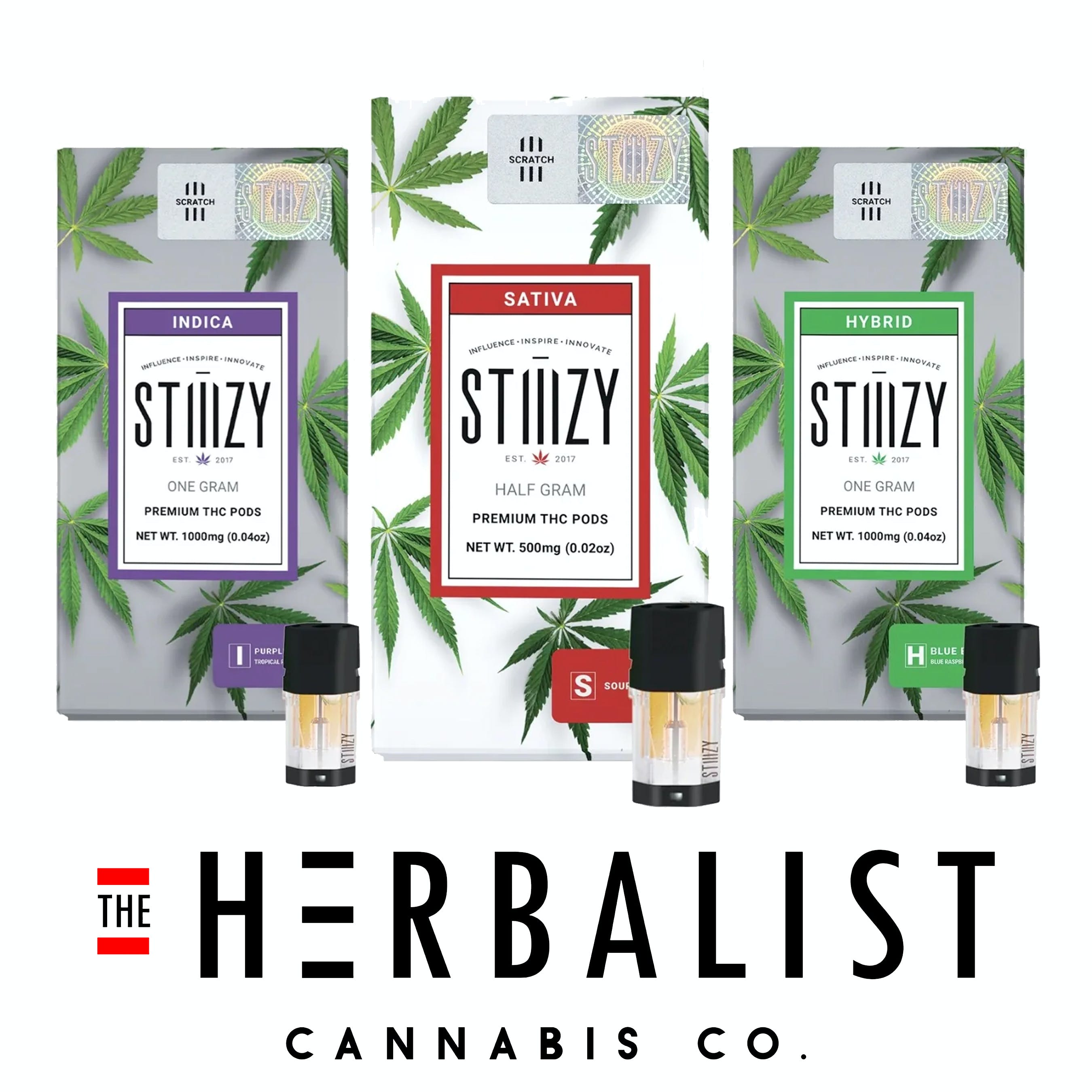 Photograph of product: Stiiizy Pod Natural Terps 1g Watermelon Z