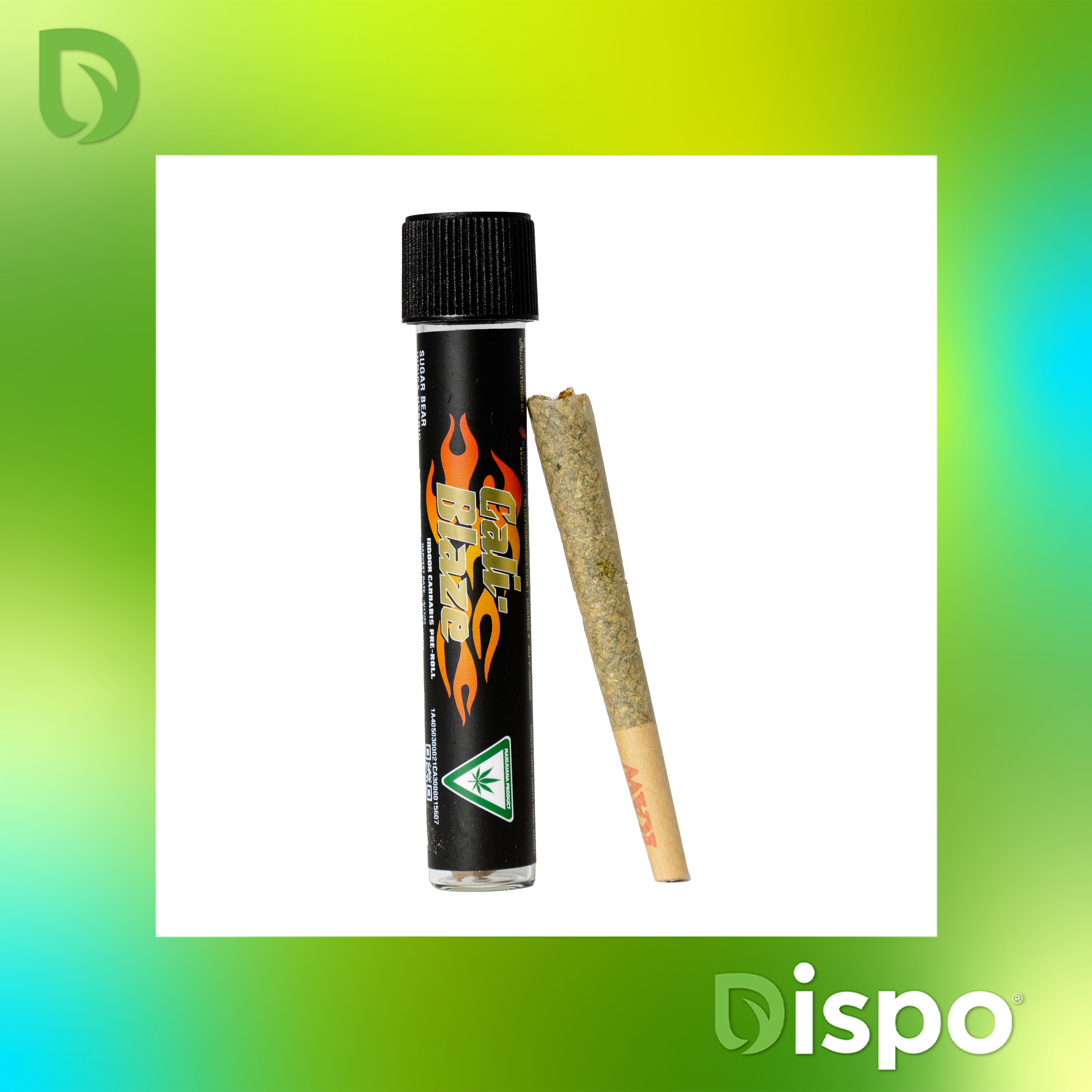 Photograph of product: Cali Blaze - Blueberry Shortcake Pre-Roll