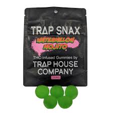 Photograph of product: Trap House | Watermelon Mojito | 200mg Gummies