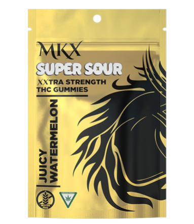 Photograph of Product: MKX - Gummies - 200mg - Super Sour Juicy Watermelon