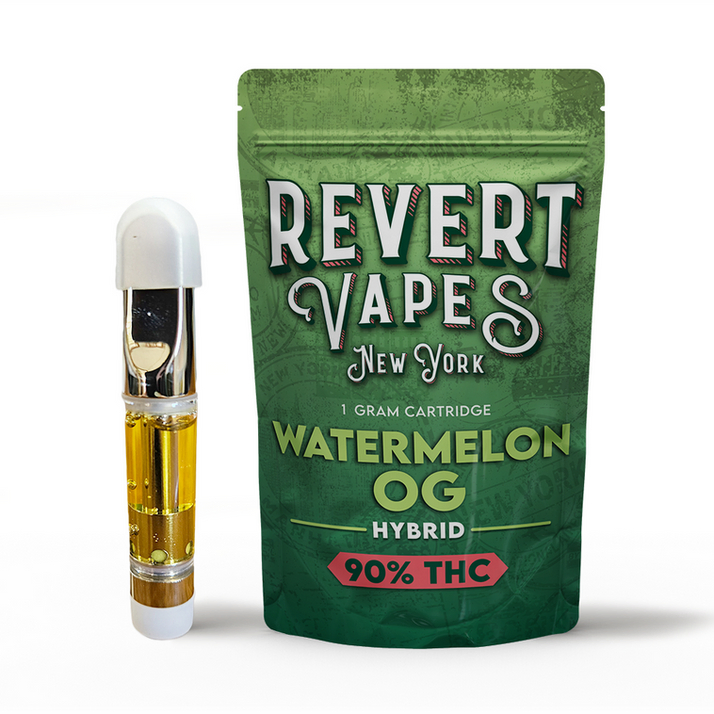 Photograph of product: Revert 1G Cartridge Watermelon OG Hybrid 90%TH-oui