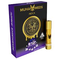 Photograph of product: Muha Meds Cartridge Purple Punch