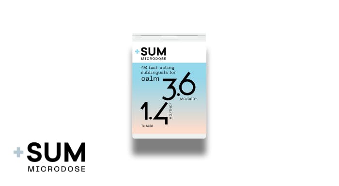 Photograph of product: SUM Microdose Sublinguals - Calm