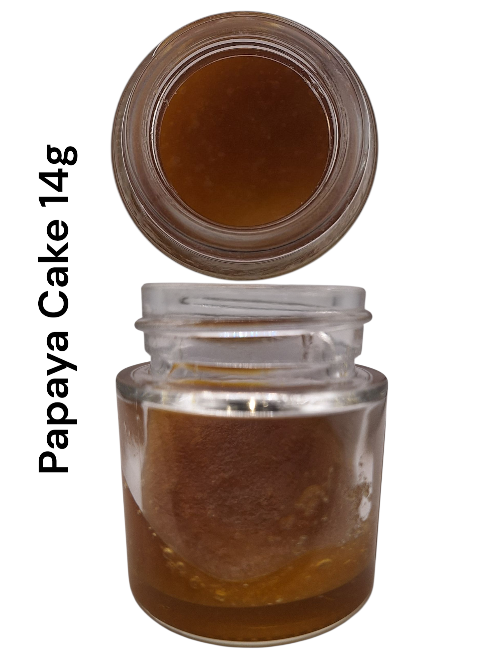Photograph of product: PAPAYA CAKE | LIVE RESIN BALLER JAR