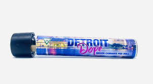 Photograph of product: PP- Detroit Dope - LA Kush Cake x Candy Rain - 3.5g