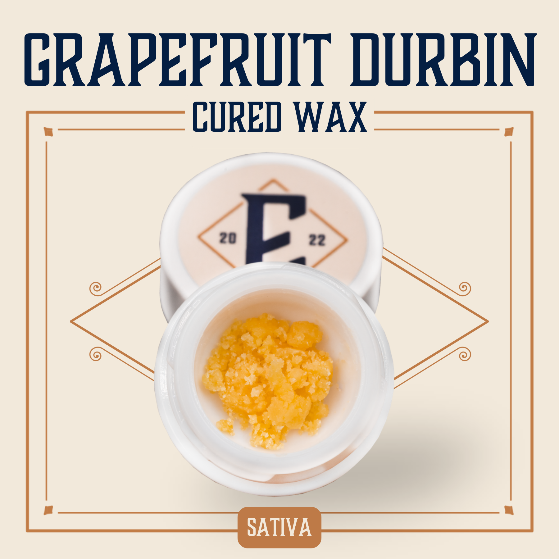 Photograph of product: ELEVATE - WAX - 2G - GRAPEFRUIT DURBAN - Oui'd