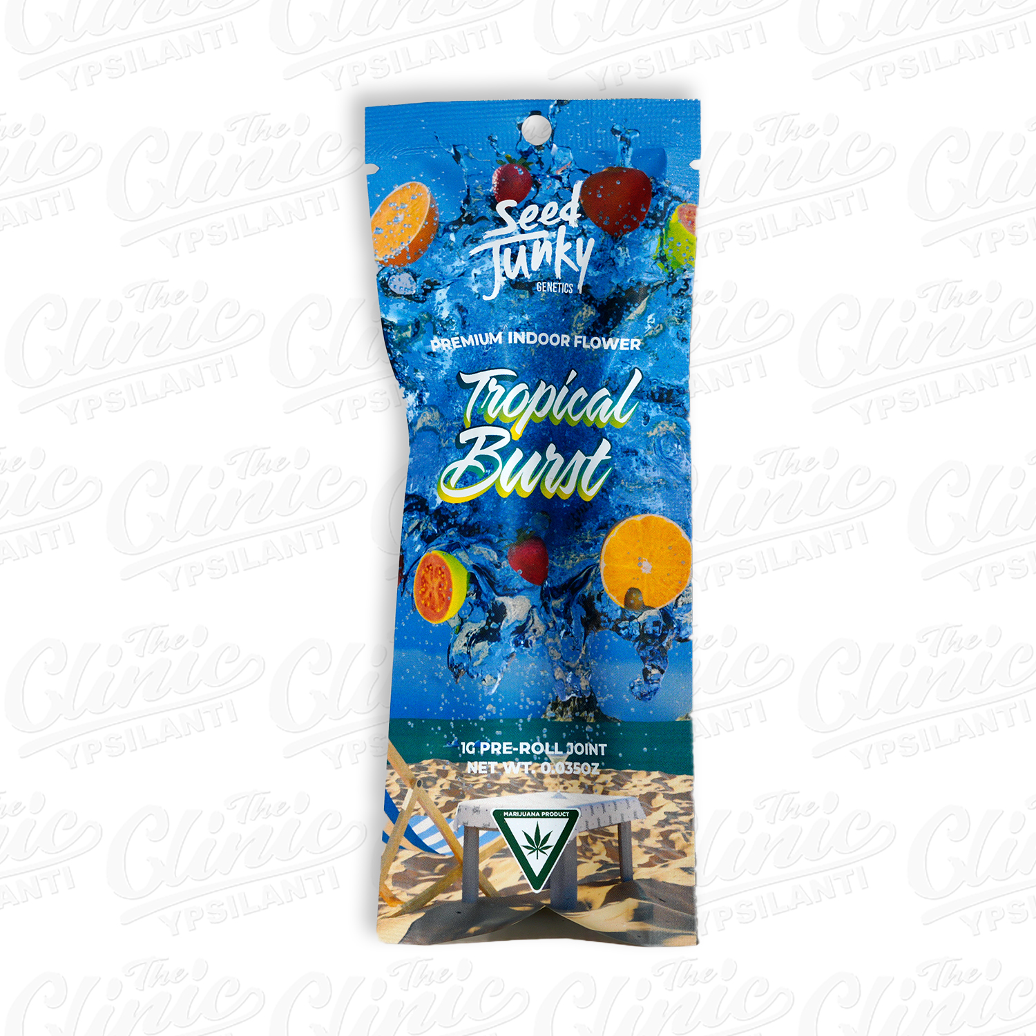 Photograph of product: SEED JUNKY | TROPICAL BURST PRE- ROLL