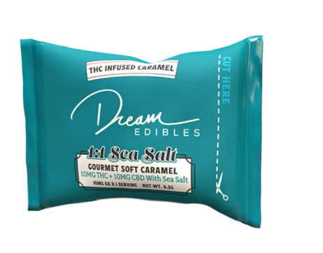 Photograph of product: Dream - 10mg 1:1 TH-oui/CBD - Sea Salt Caramel