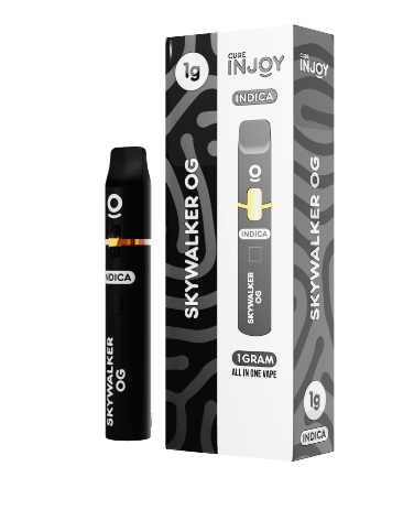 Photograph of product: Cure Injoy - 1g Disposable Cartridge - Skywalker OG - 