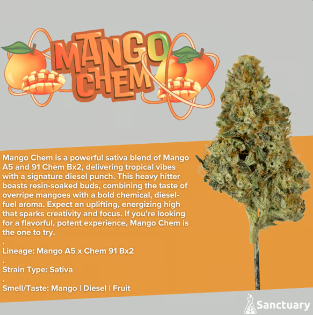 Photograph of product: Mango Chem - 3.5g