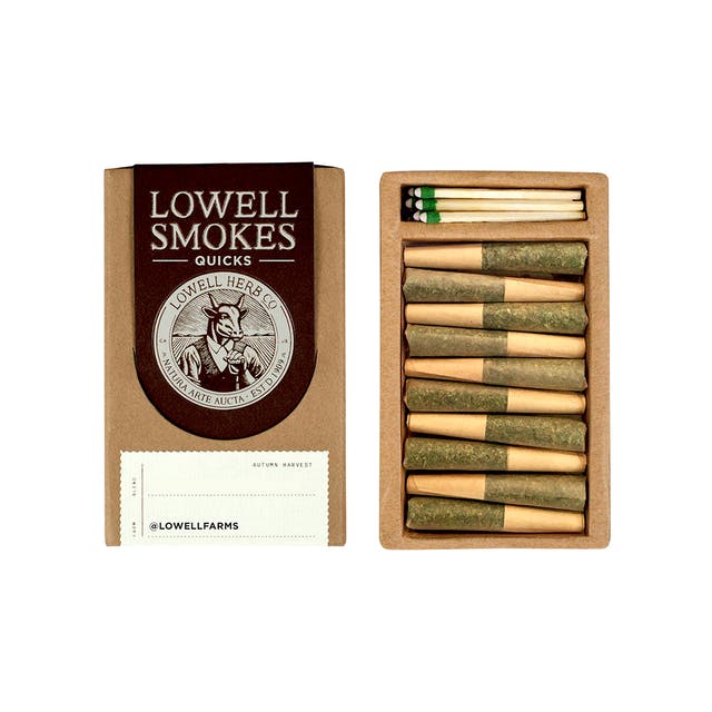 Photograph of product: Lowell Herb Co. | The Happy Hybrid Quicks (10 Pack) | 3.5g