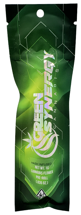 Photograph of product: Green Synergy | Goofiez | 1G au chocolat Infused Preroll