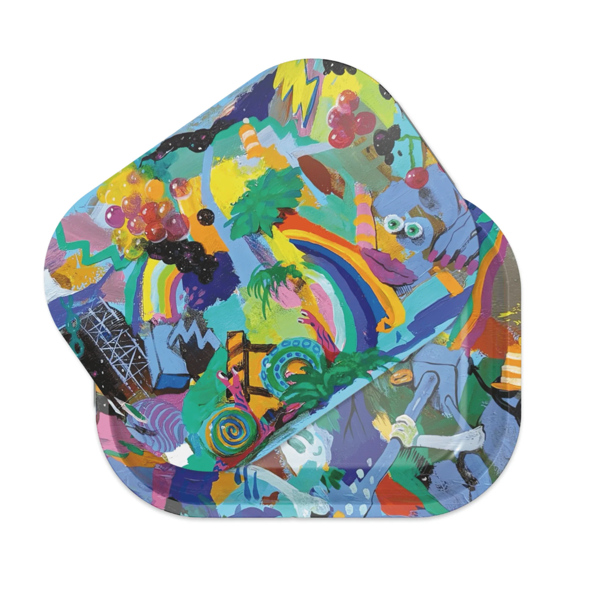 Photograph of product: "Alltopia" - Rolling Tray with Magnetic Cover