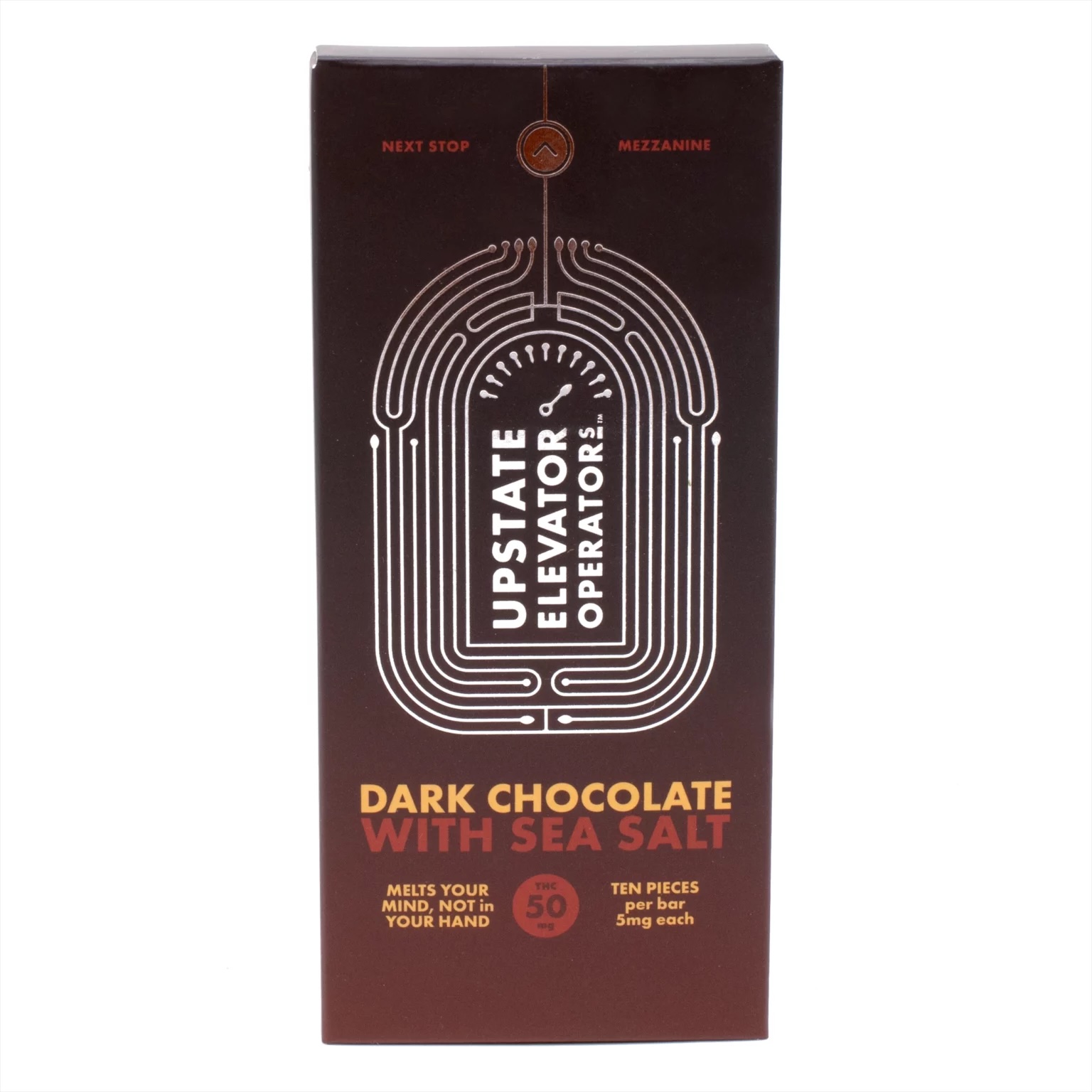 Photograph of product: TH-oui Dark Chocolate Bar - Sea Salt - 10pk