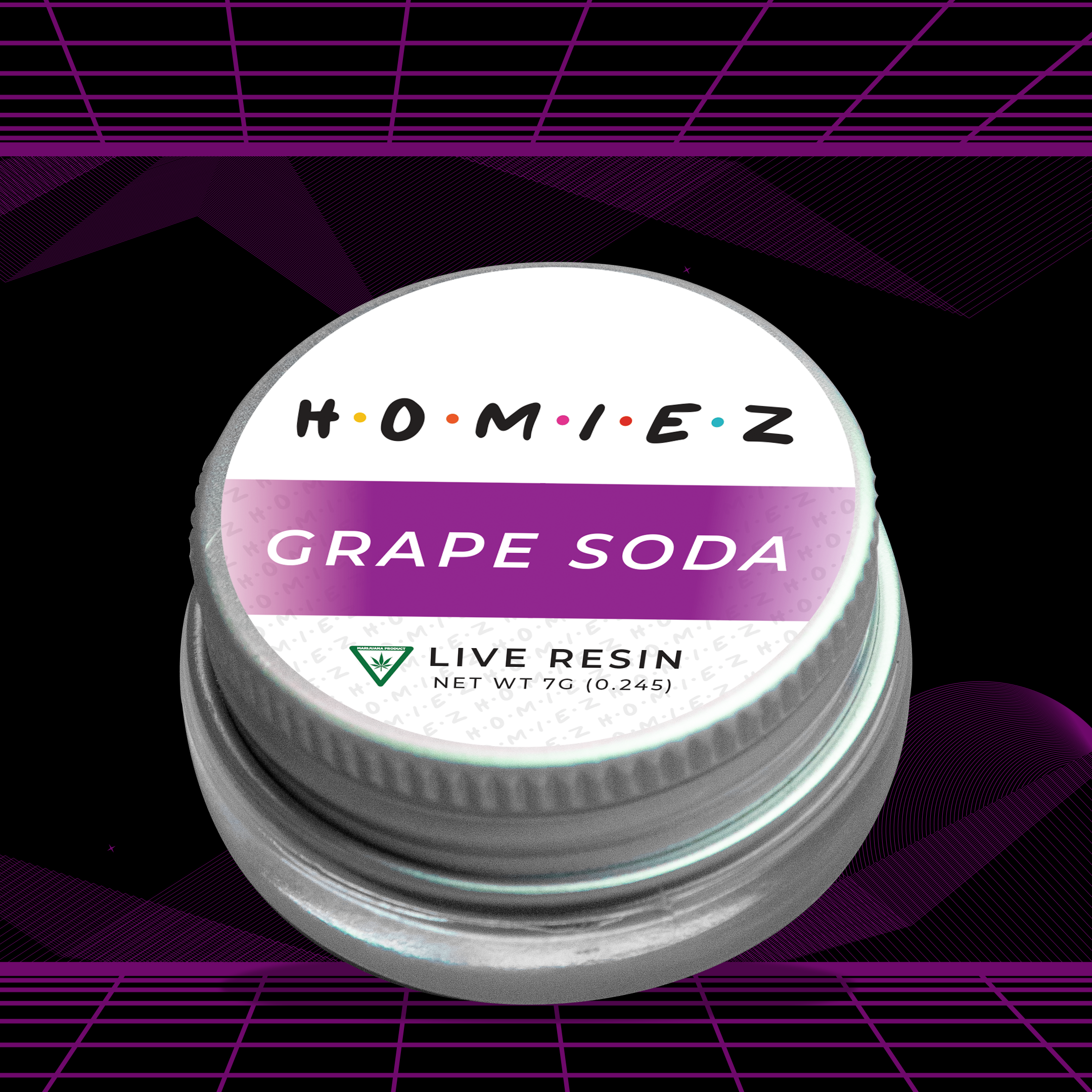 Photograph of product: Homiez Live Resin | Guava