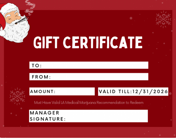 Photograph of product: Gift Certificate $25