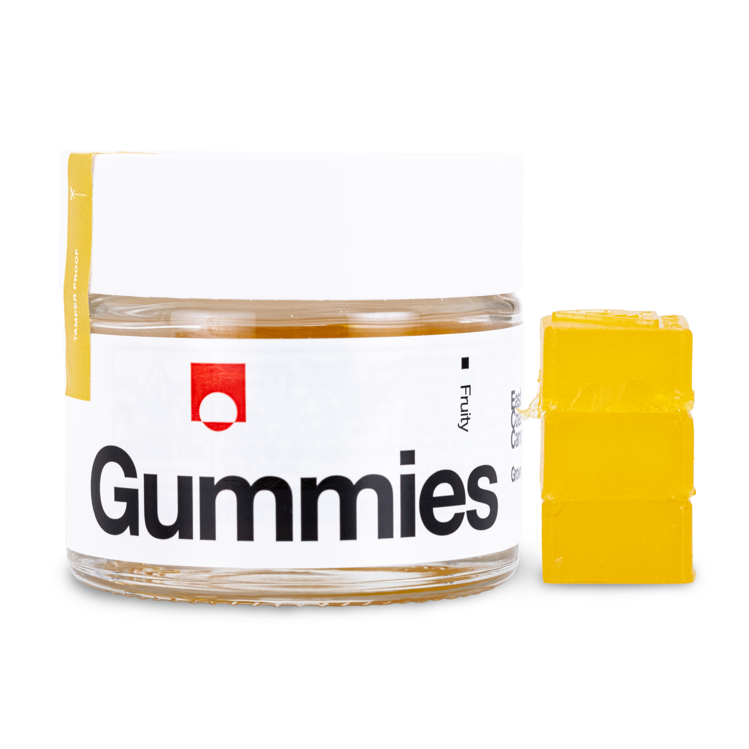 Photograph of product: Gummies - Lemon - 100mg/10pk