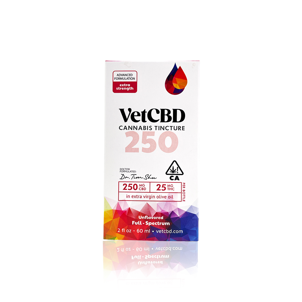 Photograph of product: VET - CBD EXTRA STRENGTH TINCTURE (2 OZ)