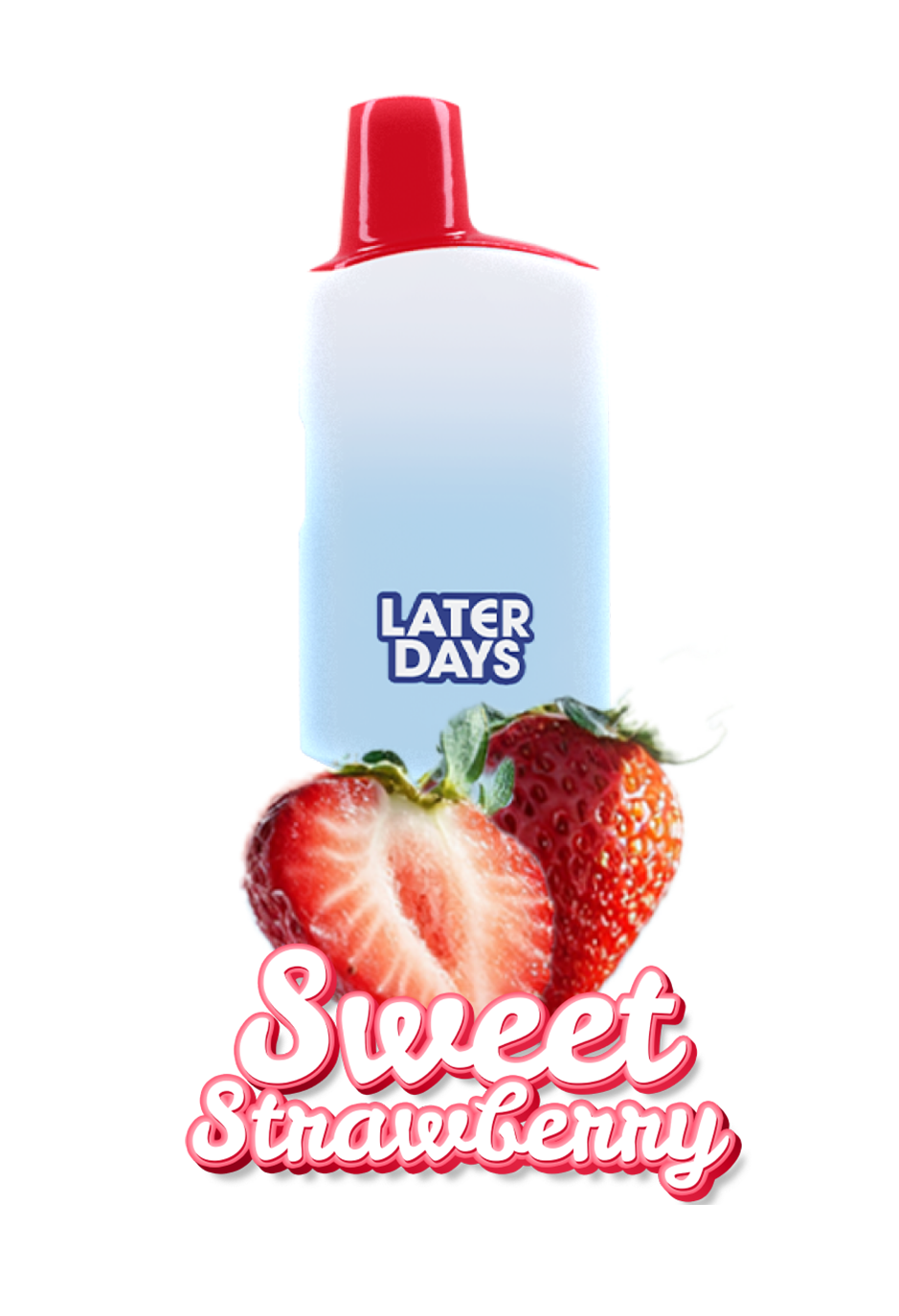 Photograph of product: Later Days | Disposable | Sweet Strawberry
