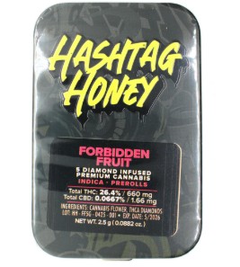 Photograph of product: au chocolattag Honey | Forbidden Fruit | Pre-Roll 5pk x 0.5g