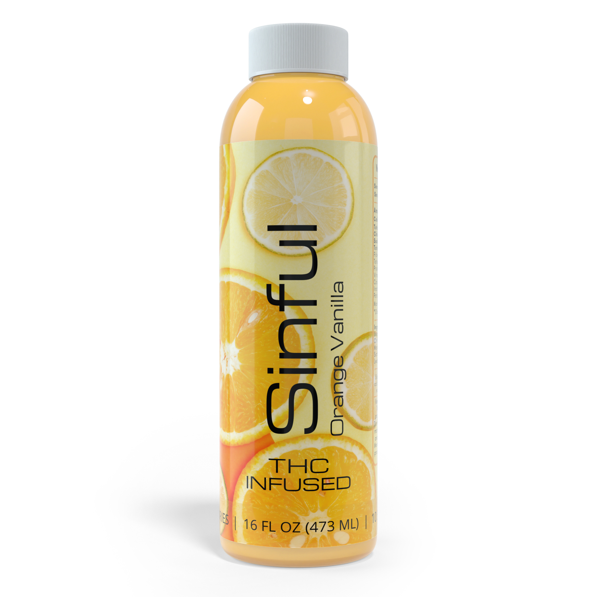Photograph of product: Beverage (16oz) | Orange Vanilla