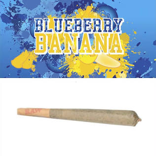 Photograph of product: Cookies | 1g Joint | Blueberry Banana - 1.00 gram