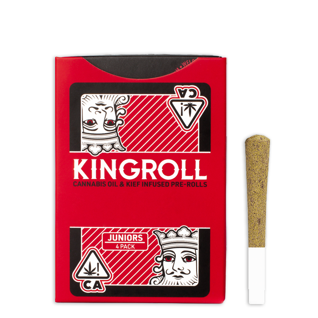 Photograph of product: MIMOSA X CALI-O - KINGROLL JUNIOR 4 PACK (3G)