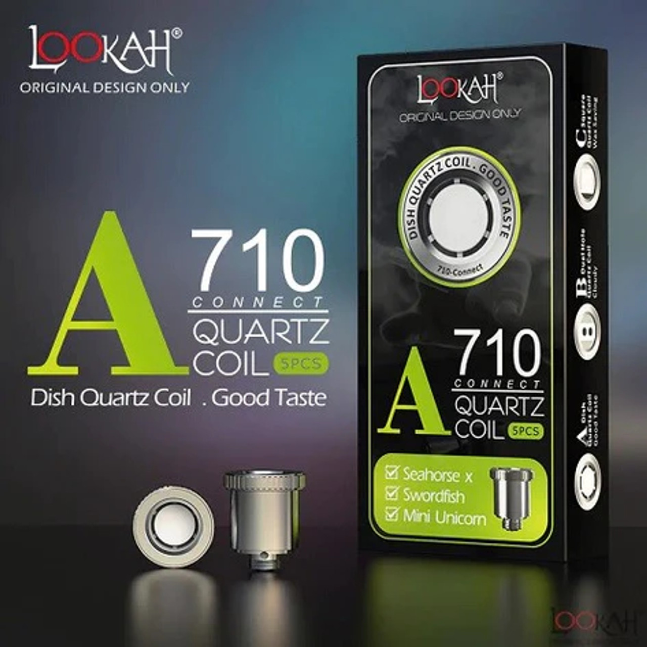 Photograph of product: Lookah | 710-A Dish Quarts Coil | 5pk