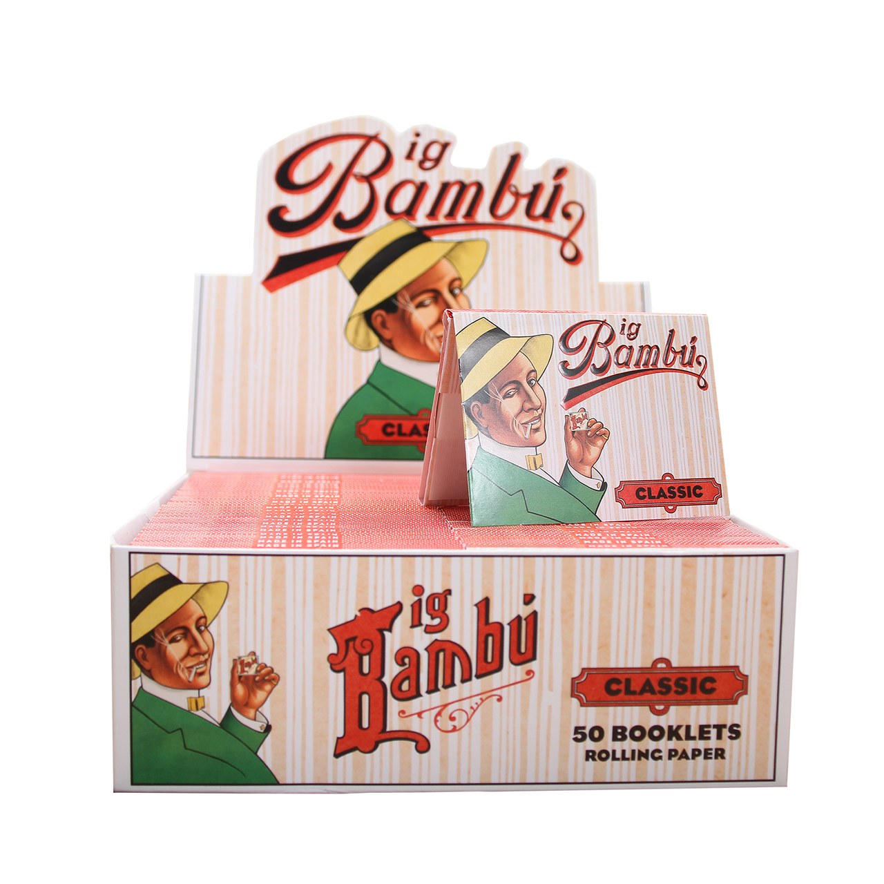 Photograph of product: Bambu | Classic Big Rolling Paper | 33ct