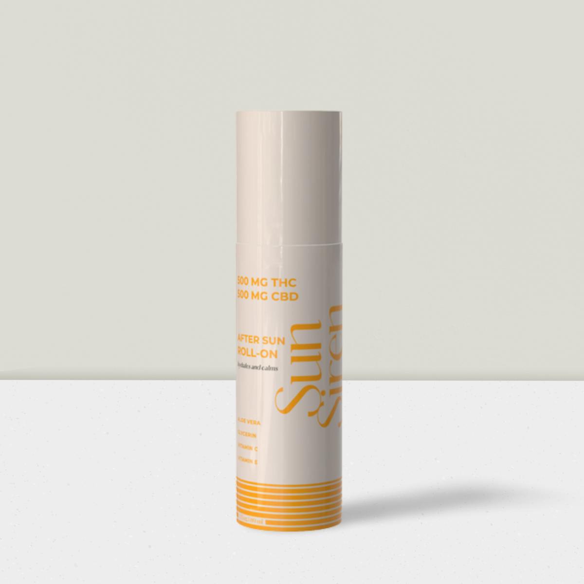 Photograph of product: Sun Siren After-Sun Roll-On (1:1 TH-oui:CBD) $41