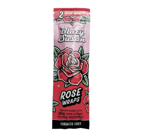 Photograph of product: Blazy Susan | Natural Rose Wraps | 2 pack