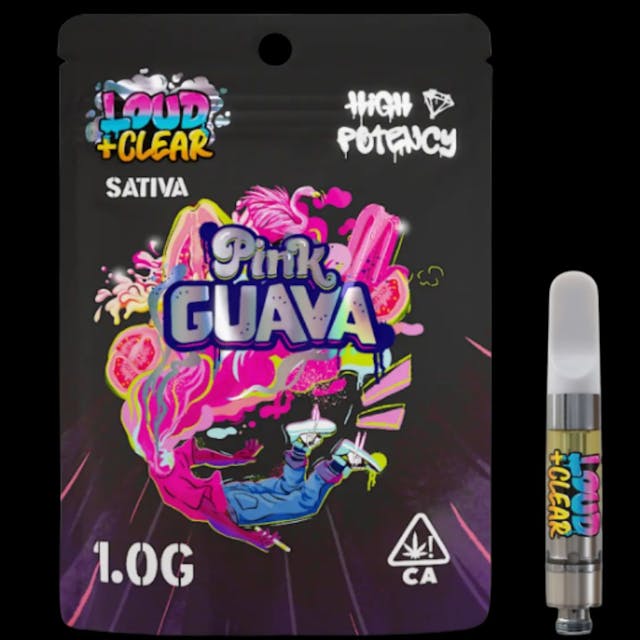 Photograph of product: Pink Guava 1g Cart - 