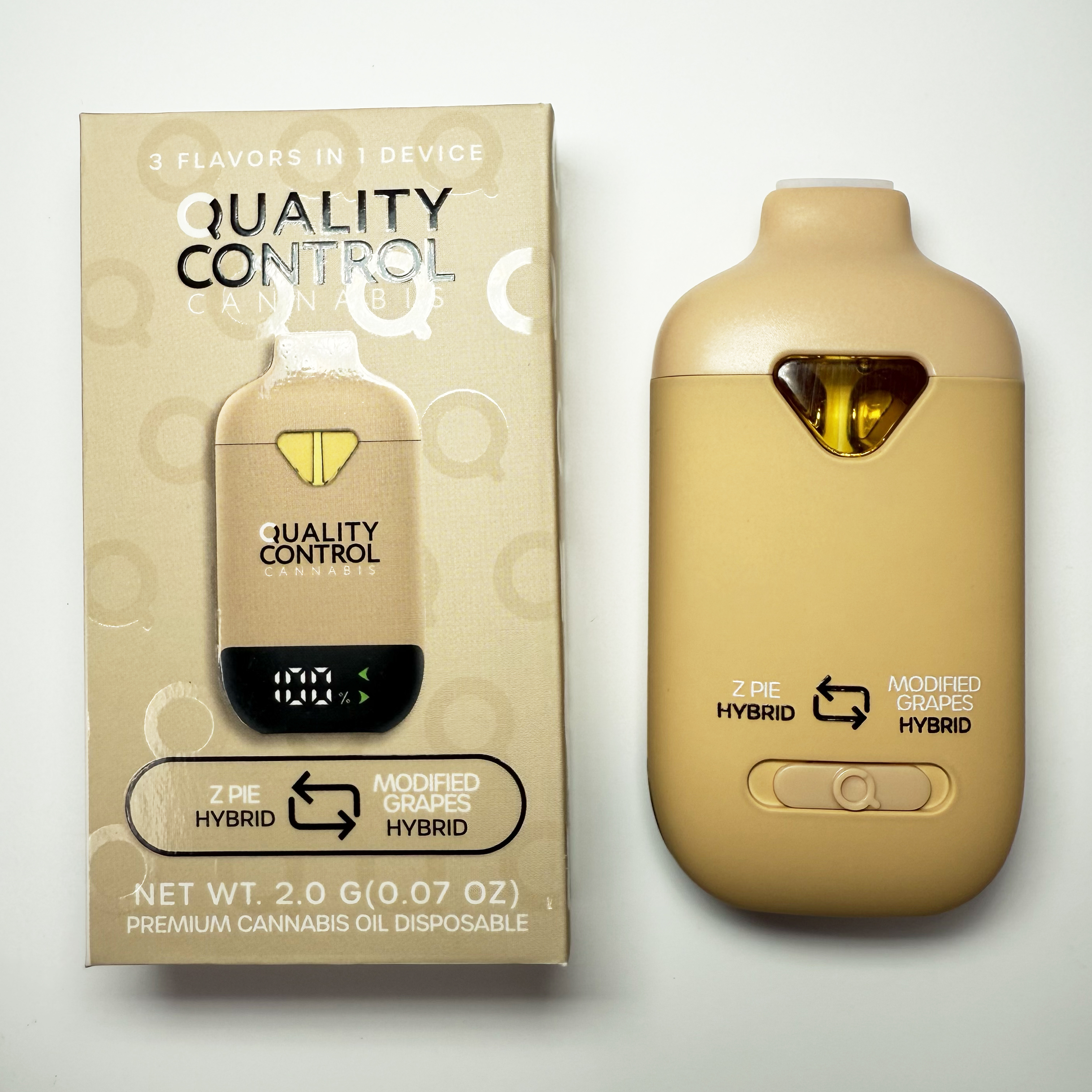 Photograph of Product: Quality Control | Z Pie x Modified Grapes AIO | 2g