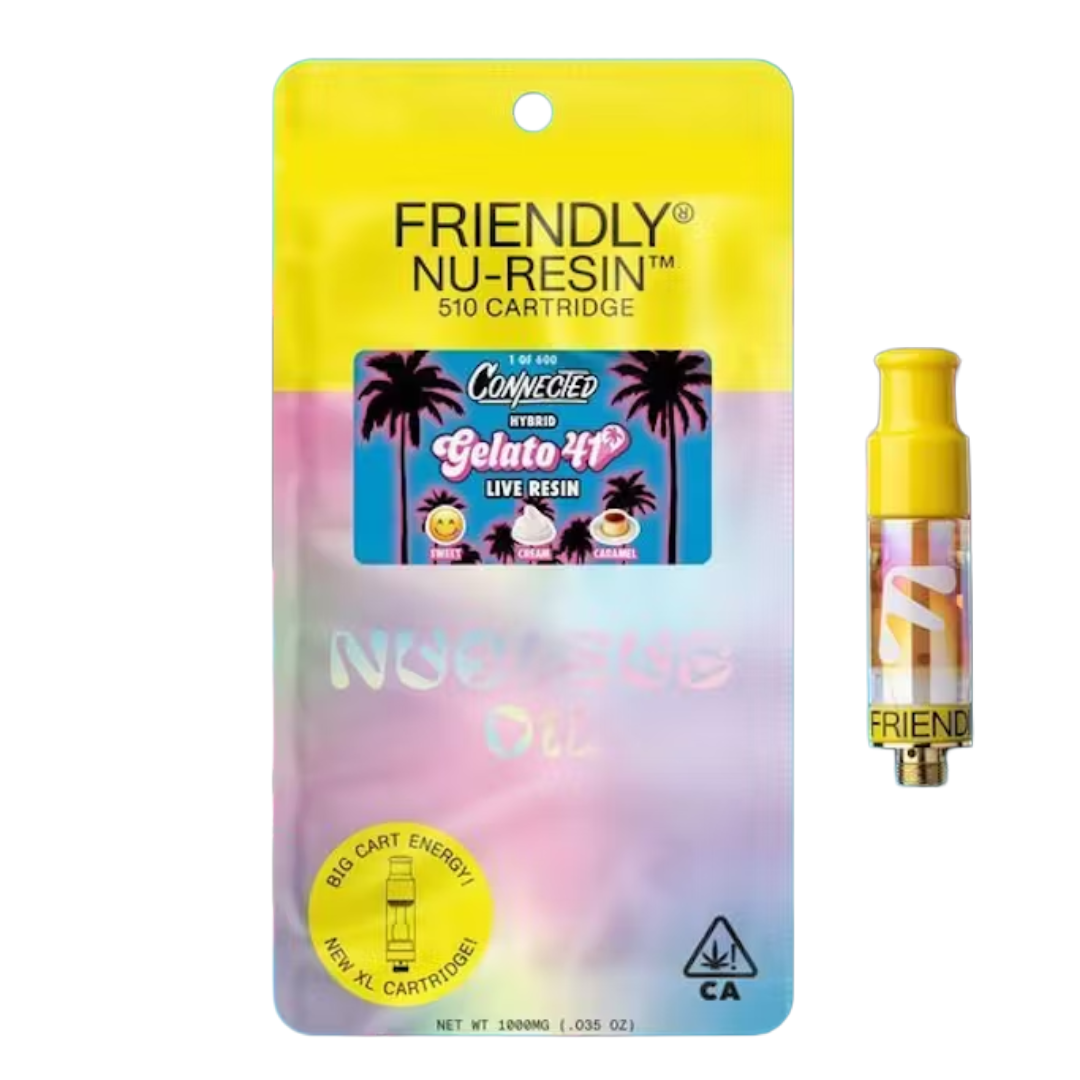 Photograph of product: FRIENDLY - GELATO #41 NUCLEUS X CONNECTED CURED RESIN 1000MG
