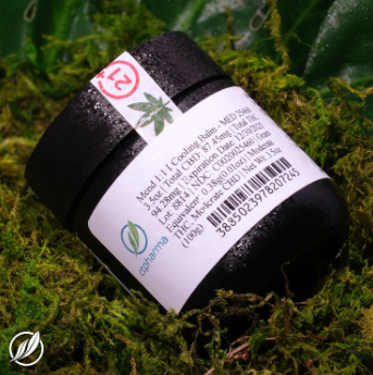 Photograph of product: Mend 1-1 Cooling Body Balm - MED 26013 (100g)