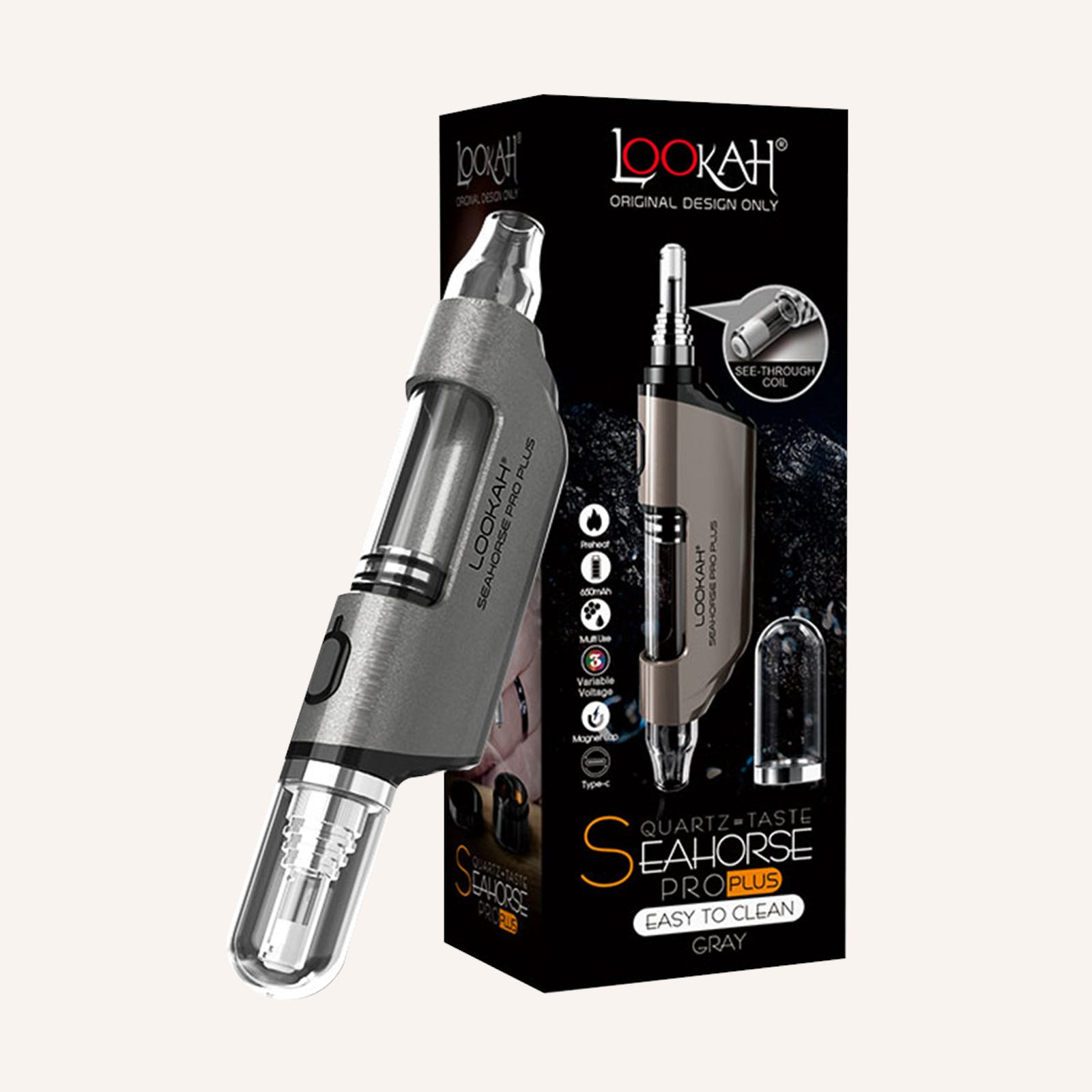 Photograph of product: Lookah Seahorse Pro Plus - Gray