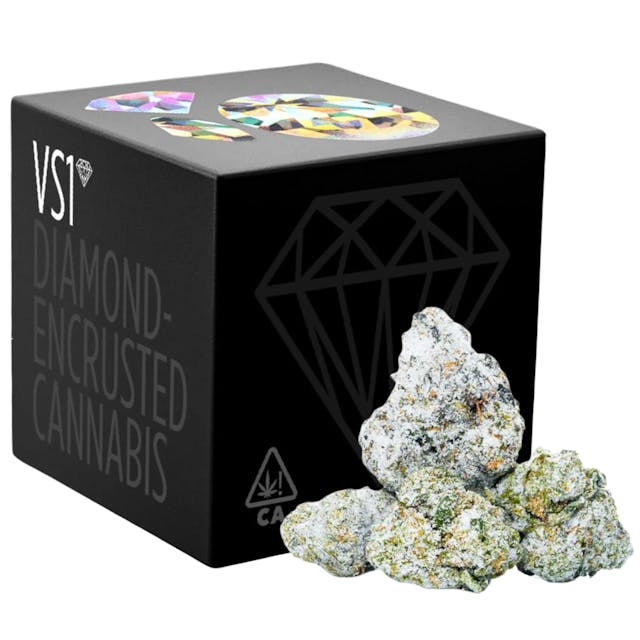 Photograph of product: Lemonade Slushy 40.76% VS1 Diamond Encrusted Oui'd  **SPECIAL PRICING** - Eighth