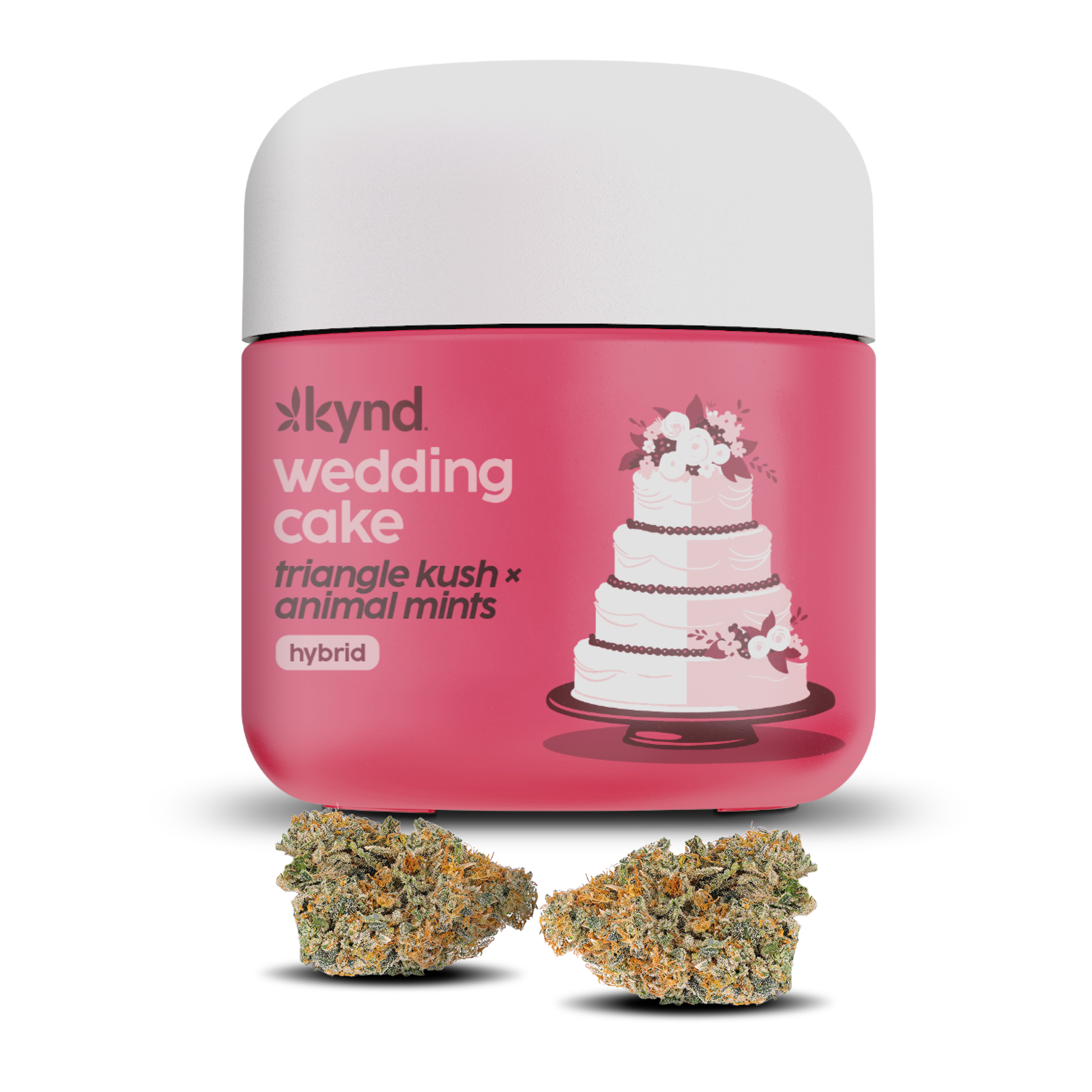 Photograph of product: Kynd Wedding Cake (H) Flower 3.5g