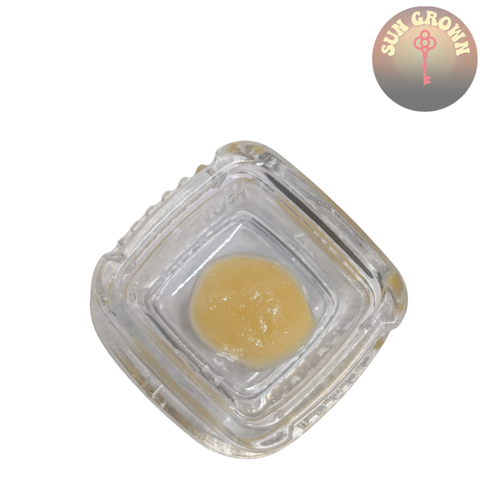 Photograph of product: Live au chocolat Rosin Cold Cure 1g - Sun Grown Dubble Tropicanna