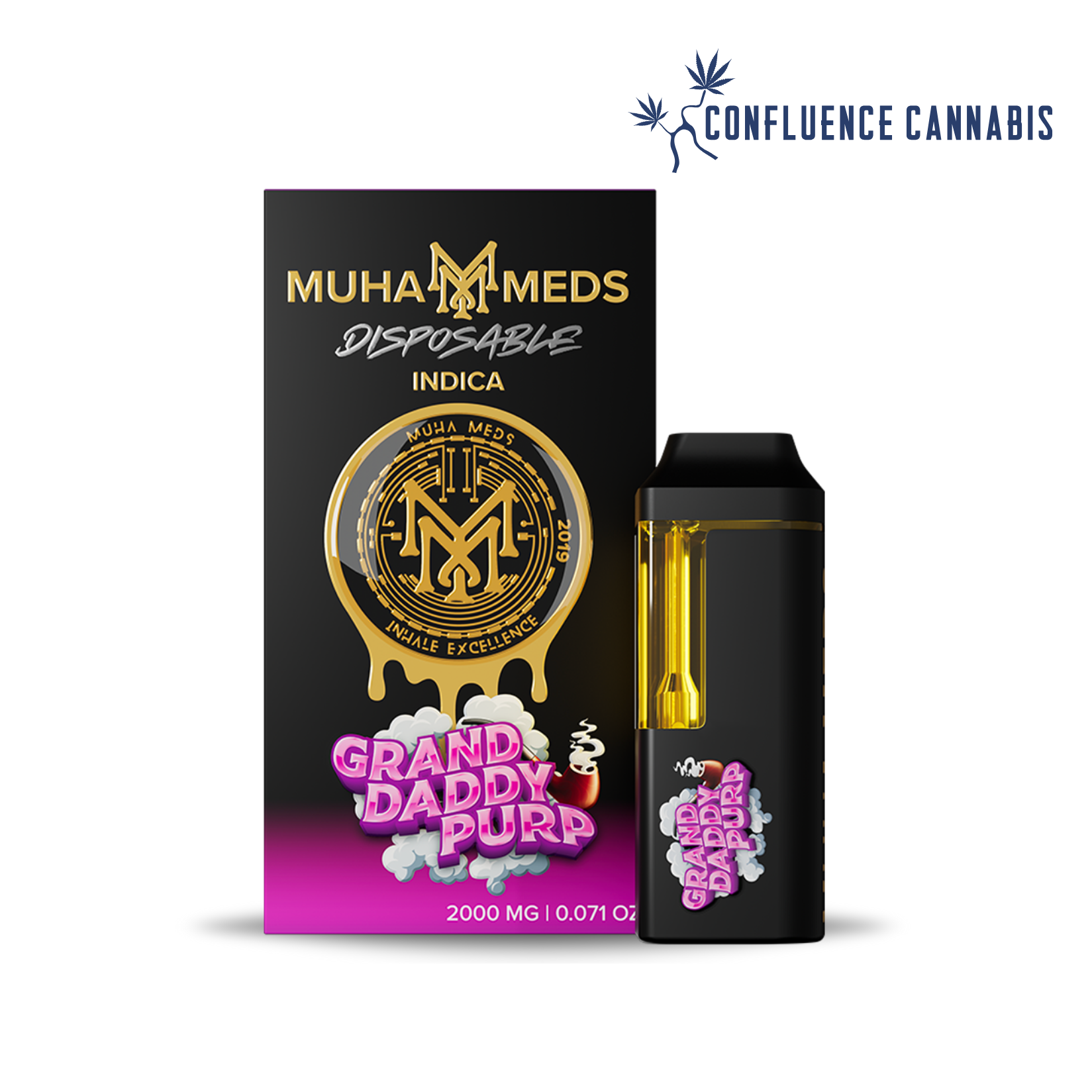 Photograph of product: Grand Daddy Purp Disposable Vape