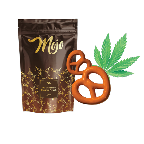 Photograph of product: MOJO | Chocolate Covered Pretzel Bites Oui'd 200mg