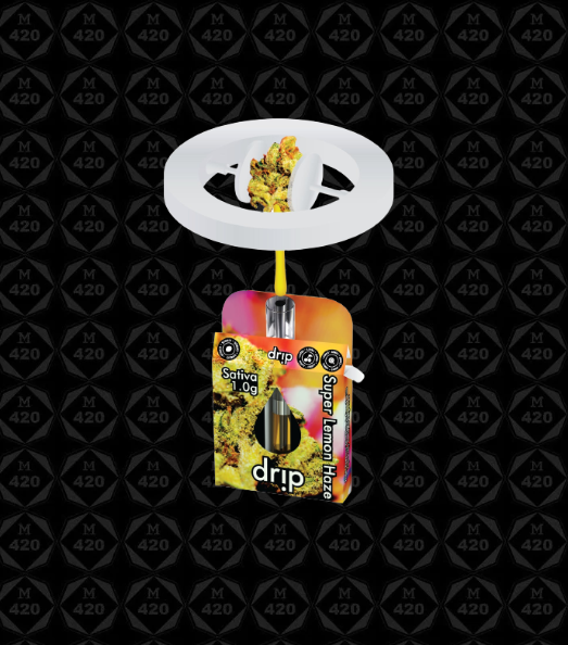 Photograph of product: VP - 1g Super Lemon Haze Oui'd Vape Cartridge - Drip