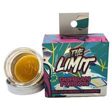 Photograph of Product: Concentrate | Live Resin | Durban Poison | 1g | The Limit by Rkive