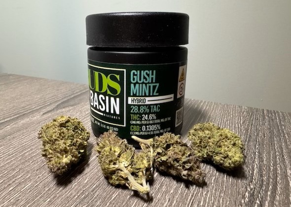 Photograph of product: Buds By Basin | Gush Mintz | 3.5g
