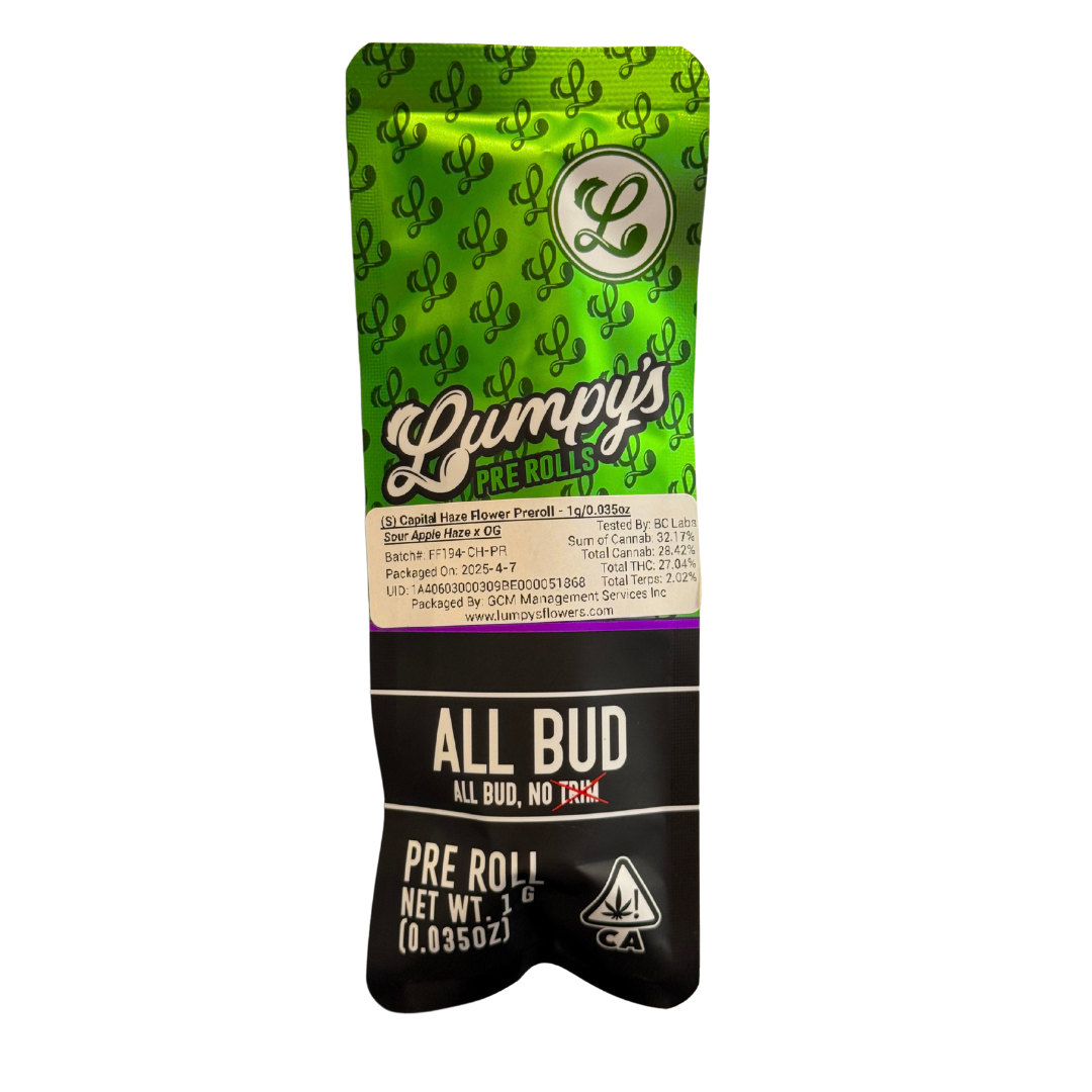 Photograph of product: CAPITAL HAZE PREROLL