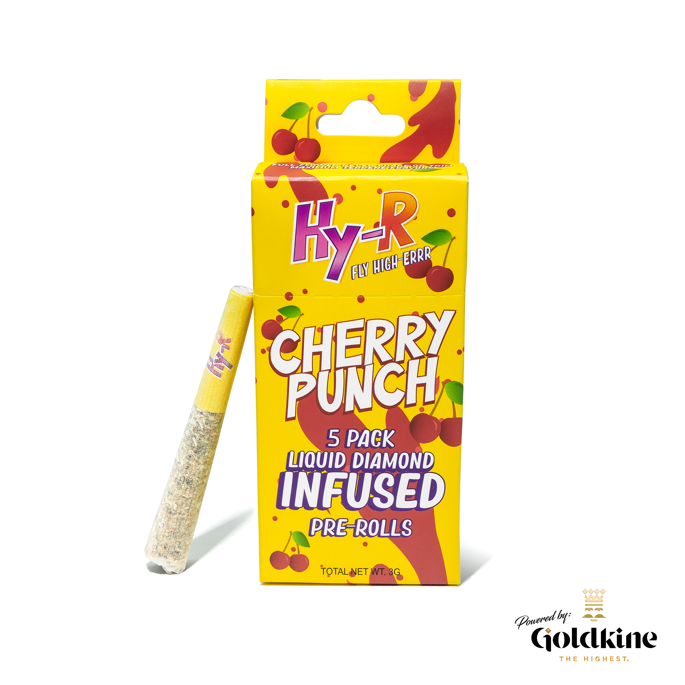 Photograph of product: Hy-R - Cherry Punch - (5x.6g) Infused Pre-Rolls