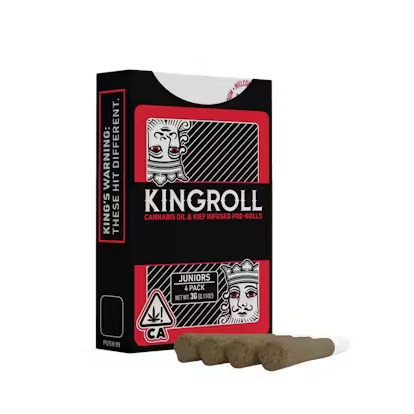 Photograph of product: MANGO KUSH X CANNALOPE KUSH [OIL & KIEF INFUSED- 4PK] 3G