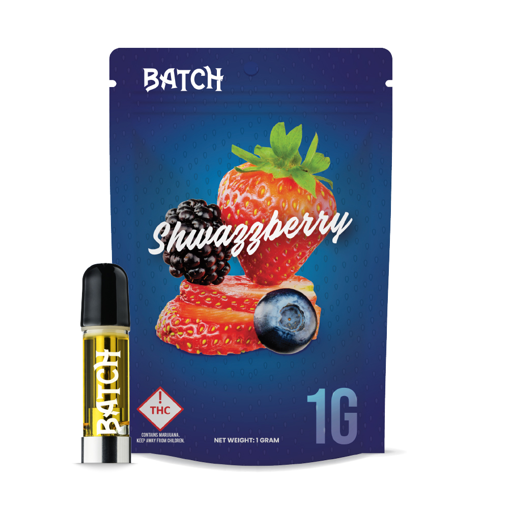 Photograph of product: Shwazzberry - Batch - 1g Vape Cart