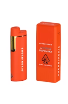 Photograph of product: [Sherbinskis] Live Resin Disposable - 1g - Strawberry Sunset (S)