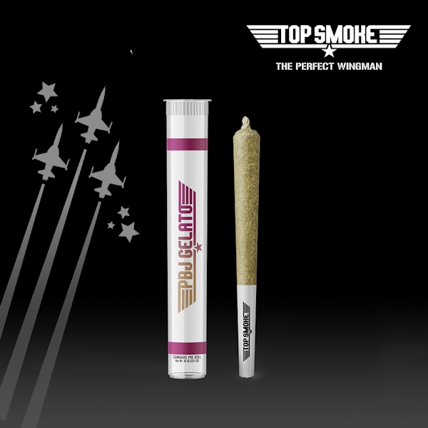 Photograph of product: Top Smoke - PBJ Gelato - Pre-Roll